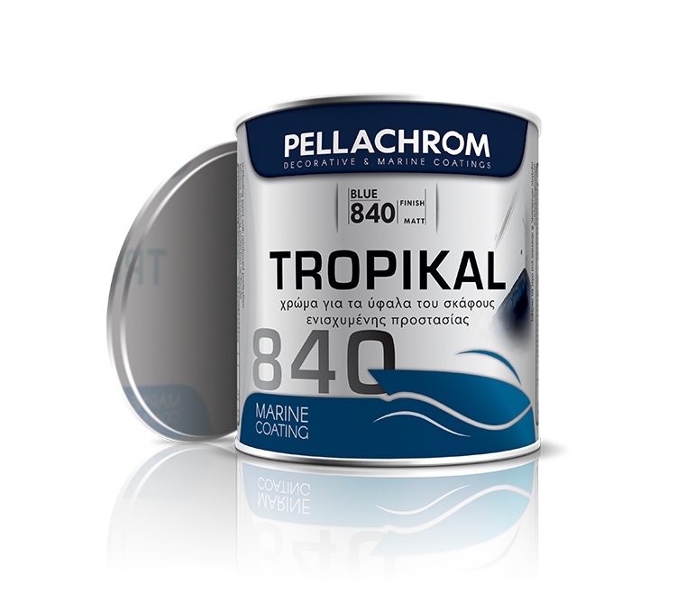 Pellachrom Tropikal 840 červená (odstín 841) 1Kg lodní nátěr antifouling