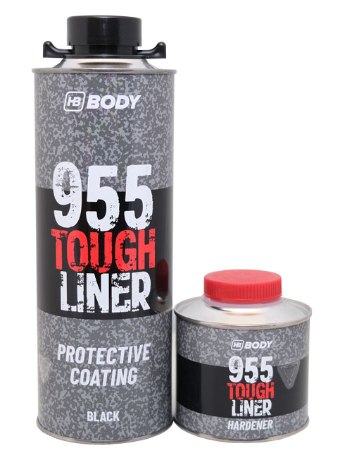 HB BODY 955 touch liner sada černá (600 ml + 200 ml)