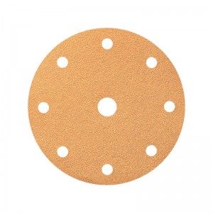 820 Velcro disk P*220 / 9 děr 150mm