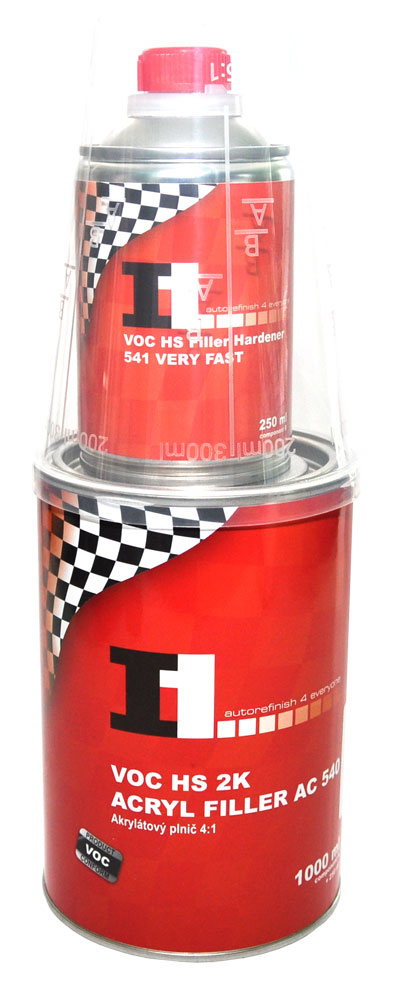 I1 PLNIČ AC 540 4:1 SADA BÍLÁ 1,25l (1000ml+250ml)