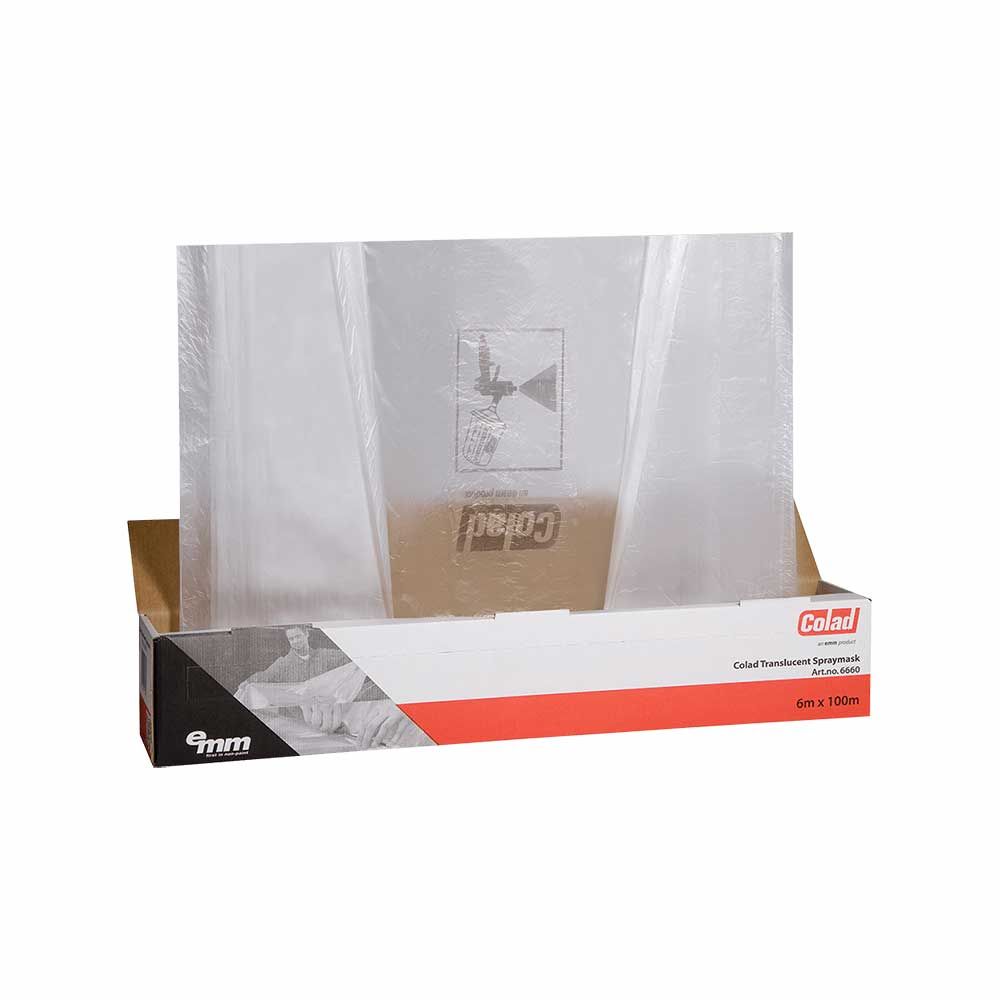 COLAD 6600 TRANSCULENT SPRAYMASK 6x100m maskovací fólie pro velká vozidla 