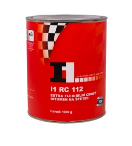 I1 RC 112 extra flexibilní černý bitumen na štětec 1 Kg