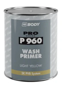HB BODY P960 WASH PRIMER 1L - reaktivní dvousložkový základ na pozink, hliník, nerez