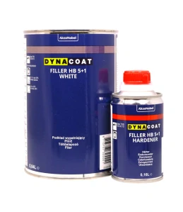 DYNA FILLER HB 5+1 SADA BÍLÁ 1l - 2K akrylátový plnič