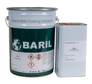 Baril 814 Steelkote IM TR 20 L (30 kg) sada - epoxidový černý nátěr pro trvalý ponor    