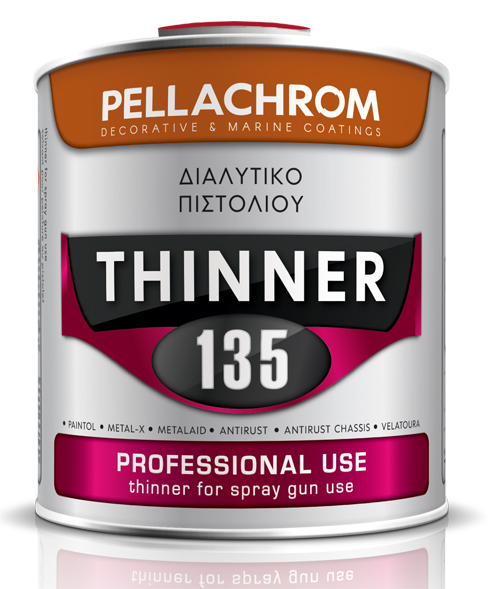 PELLACHROM THINNER 135 750 ml - ředidlo do alkydových barev                      