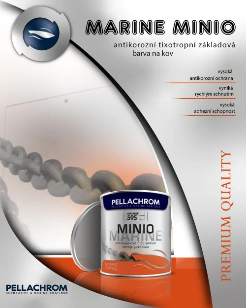 PELLACHROM MARINE MINIO PRIMER 750ml (1,65kg) suříková základová barva