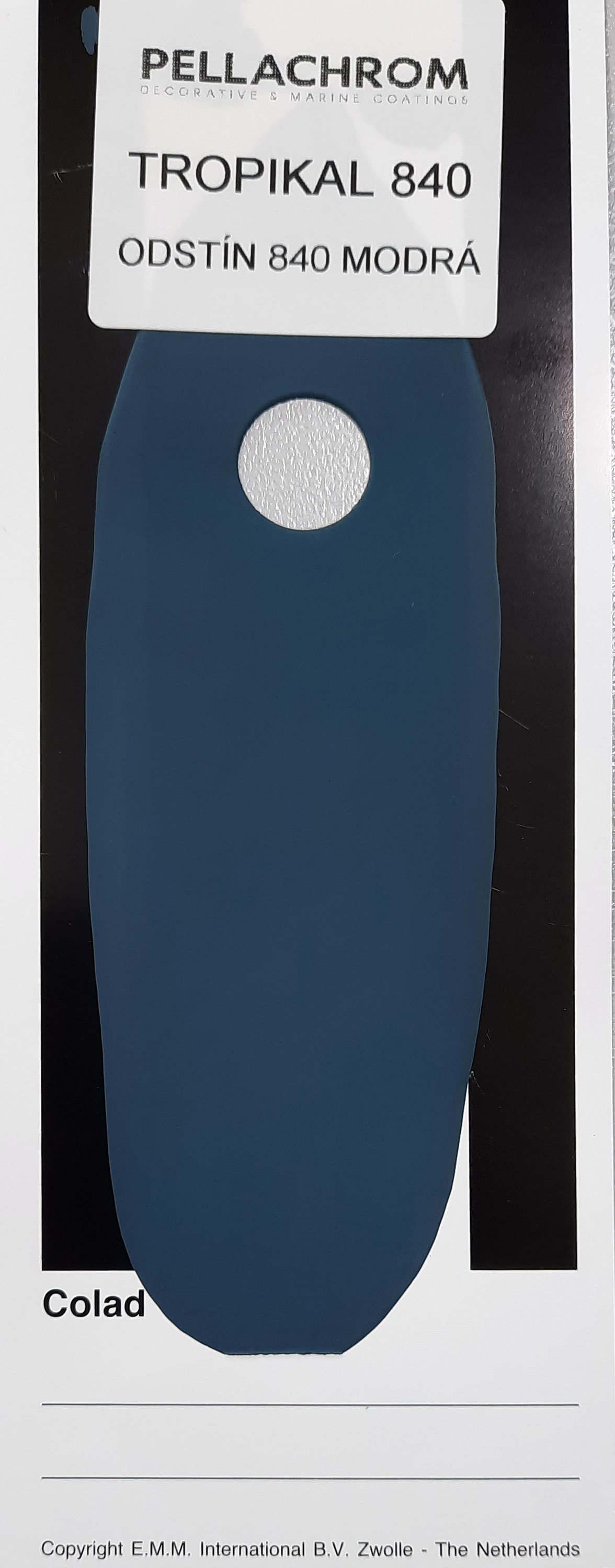 Pellachrom Tropikal 840 modrá (odstín 840) 1Kg lodní nátěr antifouling