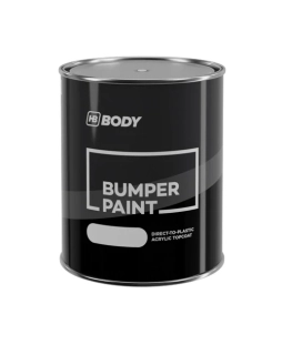 HB BODY BUMPER PAINT ČERNÁ 1 L - barva pro obnovení originálního vzhledu plastových nárazníků